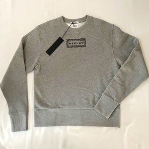 REPLAY Women's Pullover Sweatshirt Size Large - NEW WITH TAGS